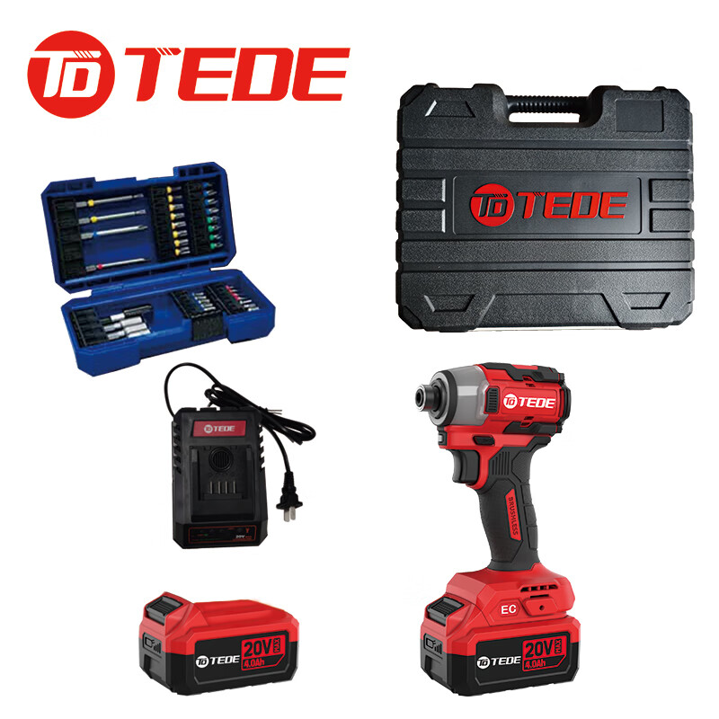 TEDE YD-5055 充电式锂电起子机套装 45件套 （单位：套）