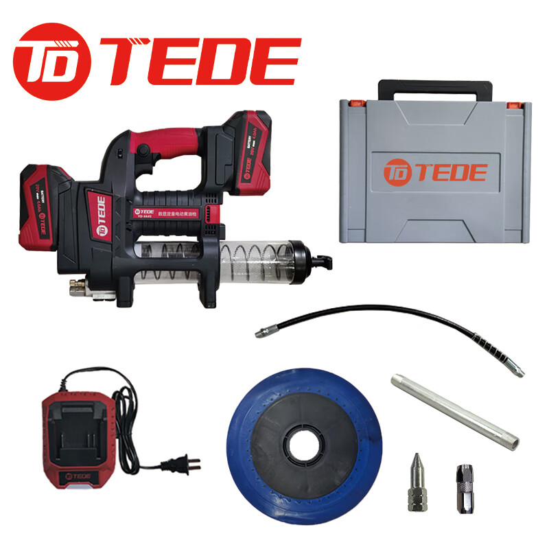 TEDE YD-6645 数显定量电动黄油枪 20V 4.0Ah （单位：套）