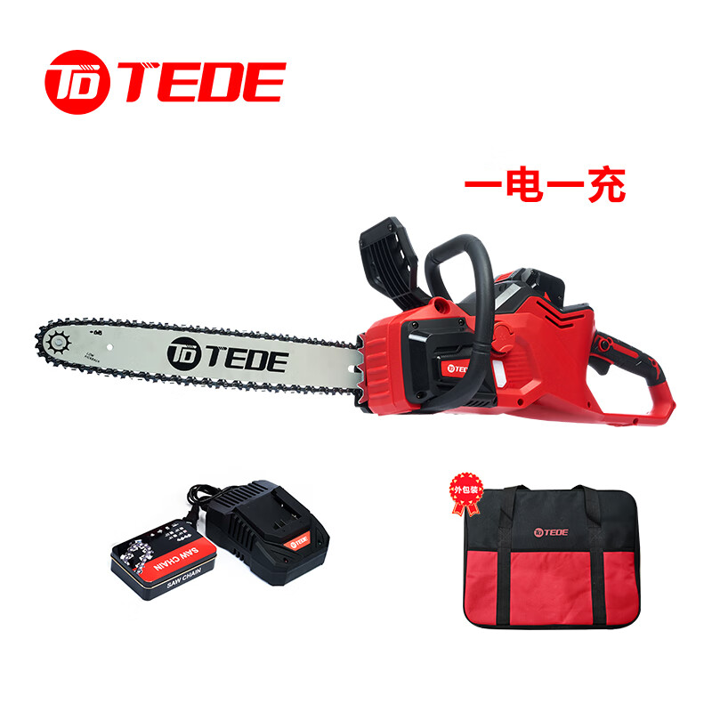 TEDE YD-1085 锂电充电式链锯 一电一充 （单位：套）