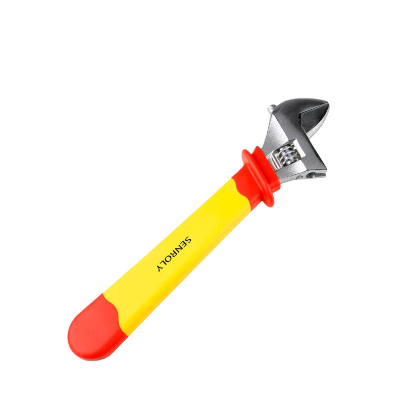 森罗力（SENROLY） SR-044250 双色绝缘活扳手 250mm （单位：把）