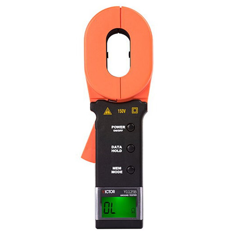 胜利仪器（VICTOR） Y1125B 钳形接地电阻测试仪 （单位：台）