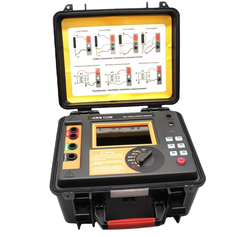 胜利仪器（VICTOR） Y1126B 绝缘电阻测试仪 （单位：台）