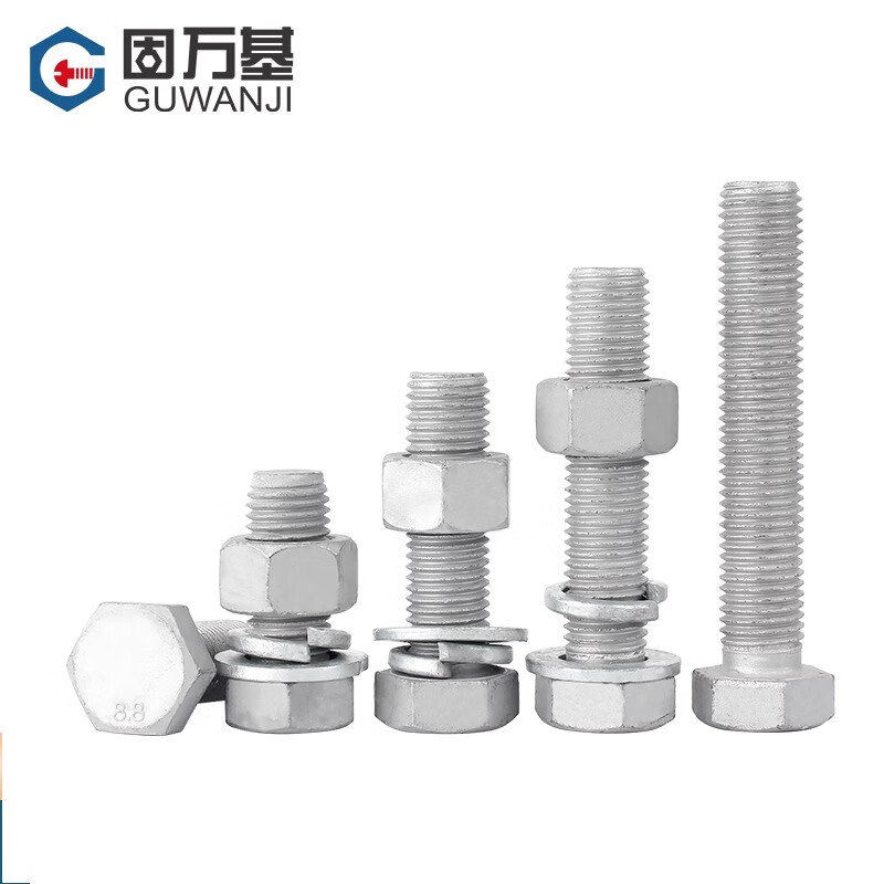 固万基 M12*100 热镀锌外六角套装 5套/组 （单位：组）