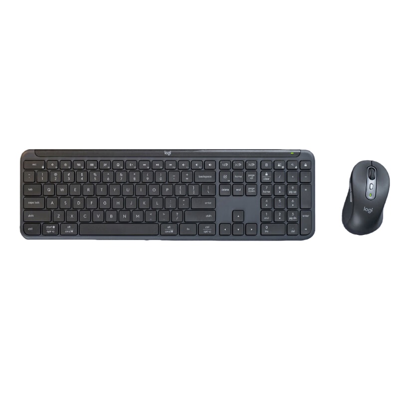 罗技（Logitech） MK950 无线键鼠套装 键盘433.85*134.8/鼠标61*108.2mm （单位：套） 黑色
