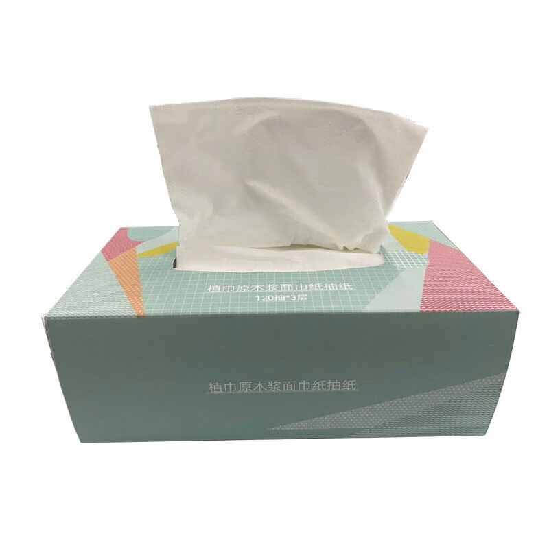 植巾 Y140 面巾纸抽纸 120抽 20包/箱 （单位：箱）
