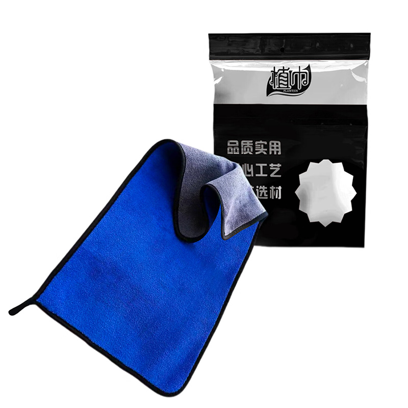 植巾 M120 高密珊瑚绒抹布 40*60cm （单位：块） 灰蓝色