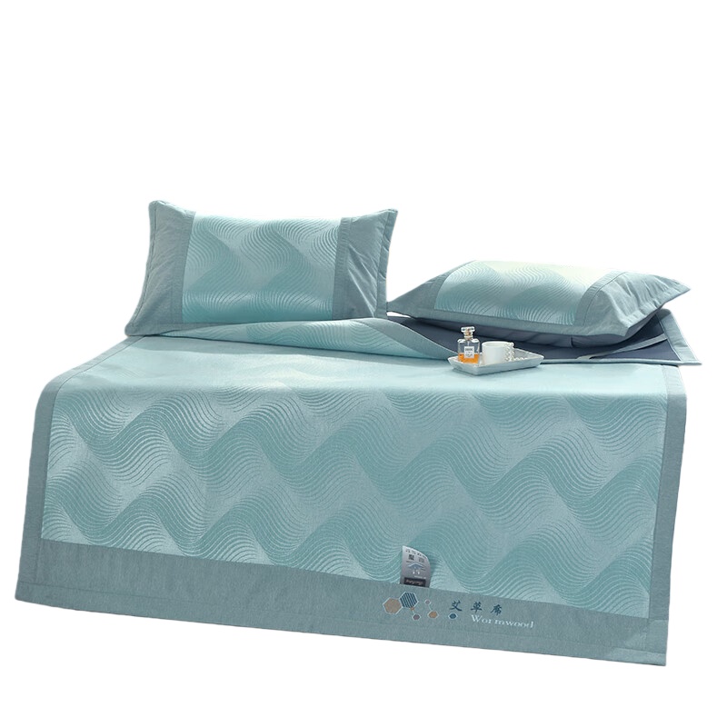 洁丽雅 JLY-L007 枕溪听竹凉感冰丝席 180*200cm （单位：套）