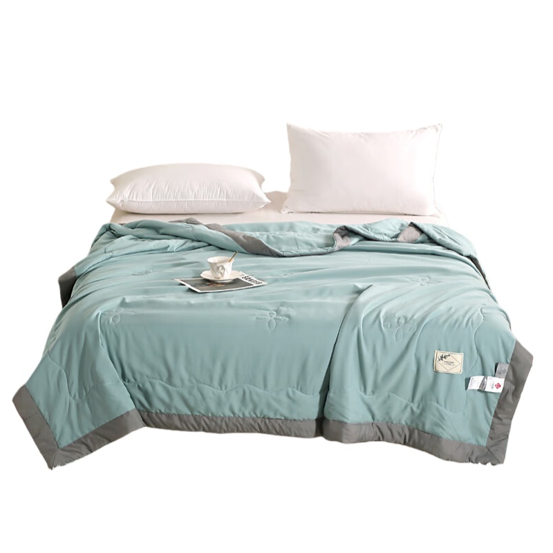 洁丽雅 JLY-YHE509 手工包边夏被-清雅 150*200cm （单位：床）