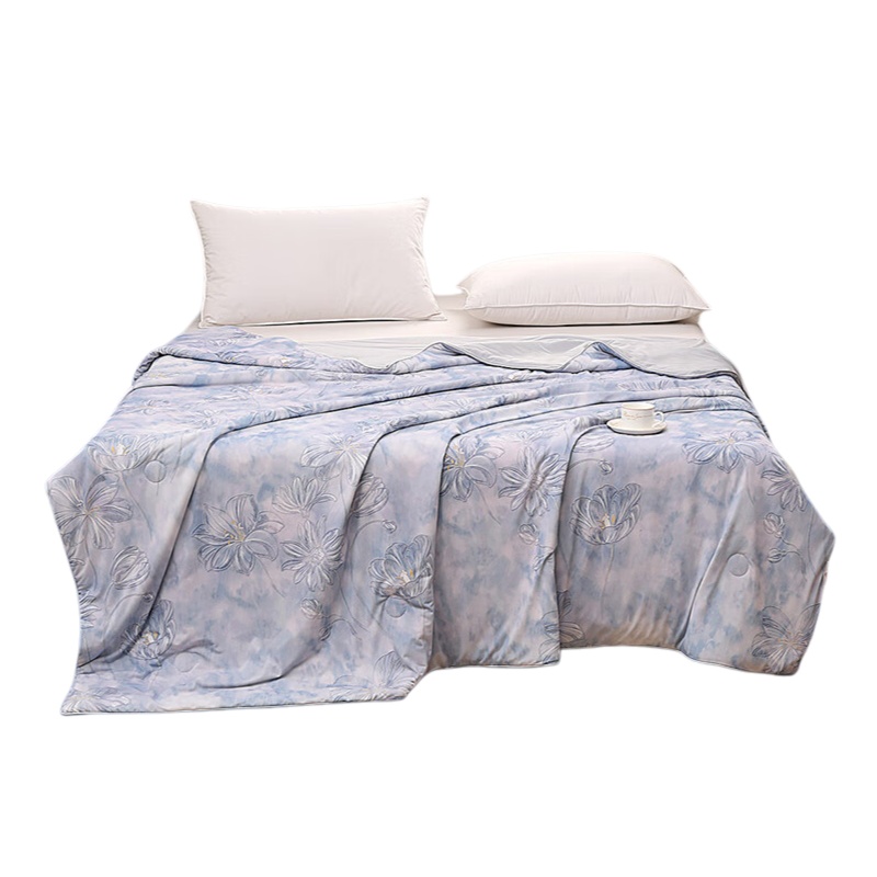 洁丽雅 JLY-YHK220 沁凉夏被-幽兰逢春 150*200cm （单位：床）