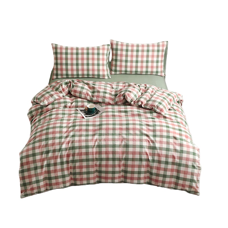 洁丽雅 JLY-YHE128 全棉色织水洗套件-布拉格 200*230cm （单位：套）