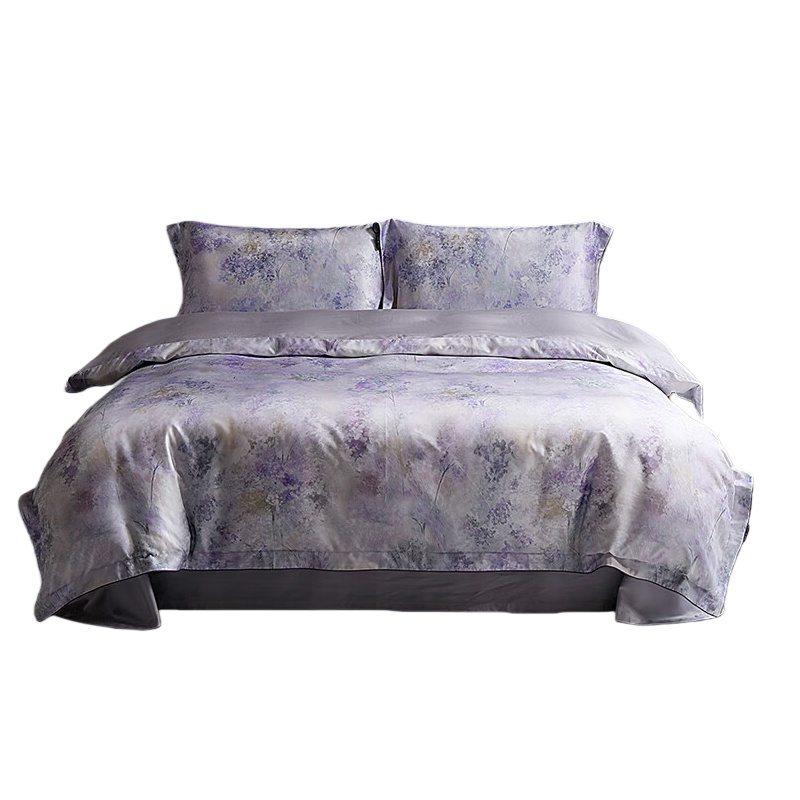 洁丽雅 JLY-YHK608 100S高奢天丝印花套件-汇雅 200*230cm （单位：套）