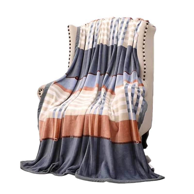 洁丽雅 JLY-YHE006 抗静电铺盖毯-蓝调 150*200cm （单位：条）