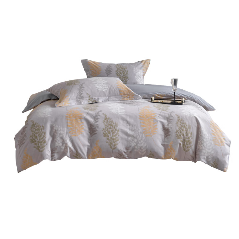 南方寝饰 S02025005 磨毛四件套 画影 被套200*230cm/床单230*245cm/枕套48*74cm*2 （单位：套）