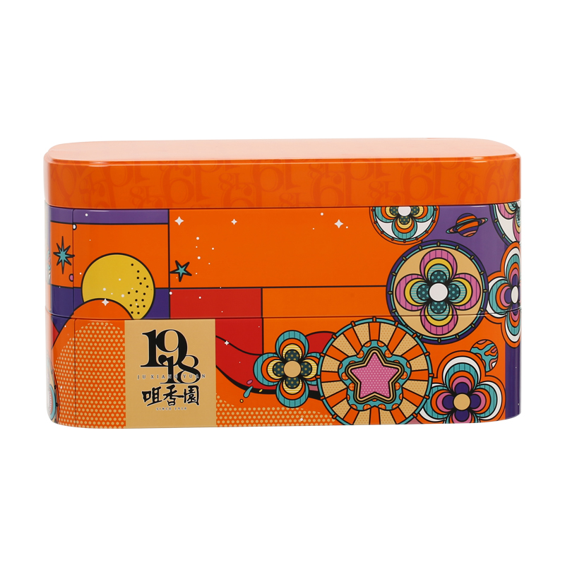 咀香园 幸福美满 礼盒 642g （单位：盒） 老婆饼30g*4/杨枝甘露酥15g*4/蔓越莓曲奇10g*9/芝士凤梨酥15g*4/原味蛋卷40g*6/黄油合桃酥12g*6 黄色