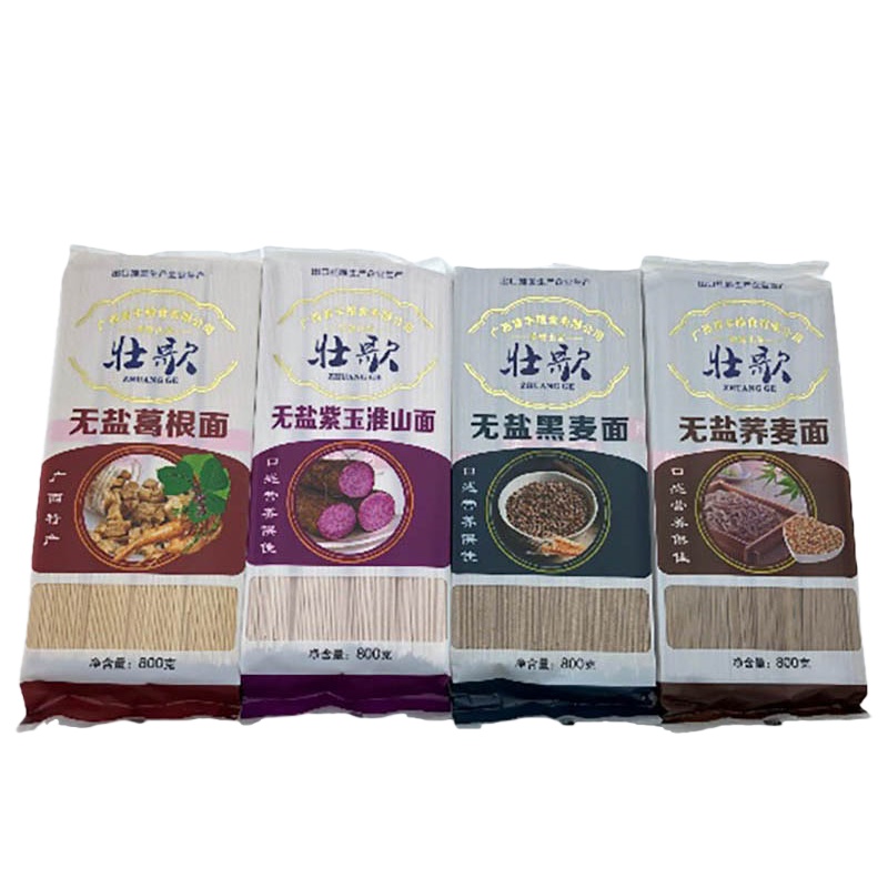 壮歌 3200款 优质挂面多彩组合 无盐葛根面800g+无盐紫玉淮山面800g+无盐黑麦面800g+无盐养麦面800g （单位：盒）
