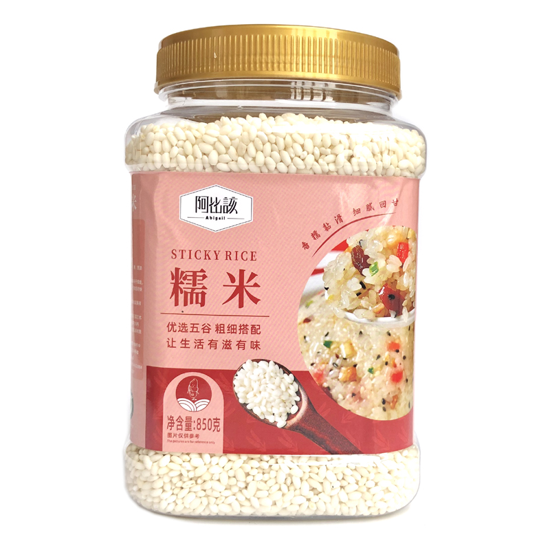 阿比该（Abigall） 圆 糯米 850g （单位：罐）
