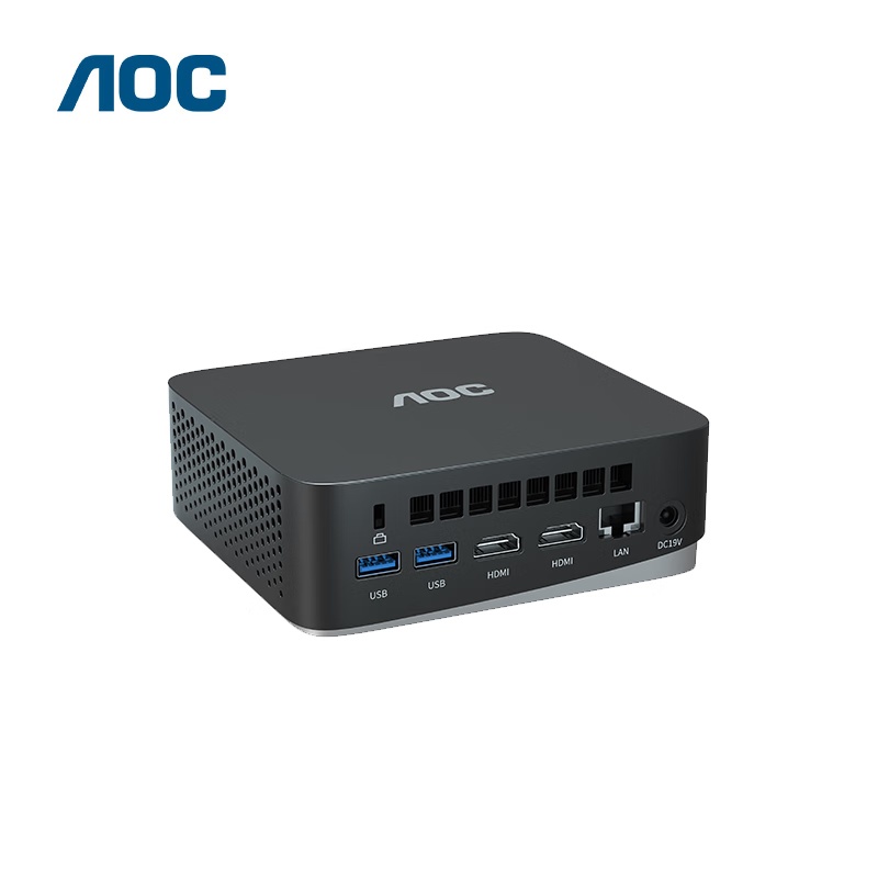 AOC D024M6-2B5H48 mini迷你台式电脑主机 intel i5-12450H/16GB/512GB （单位：台）