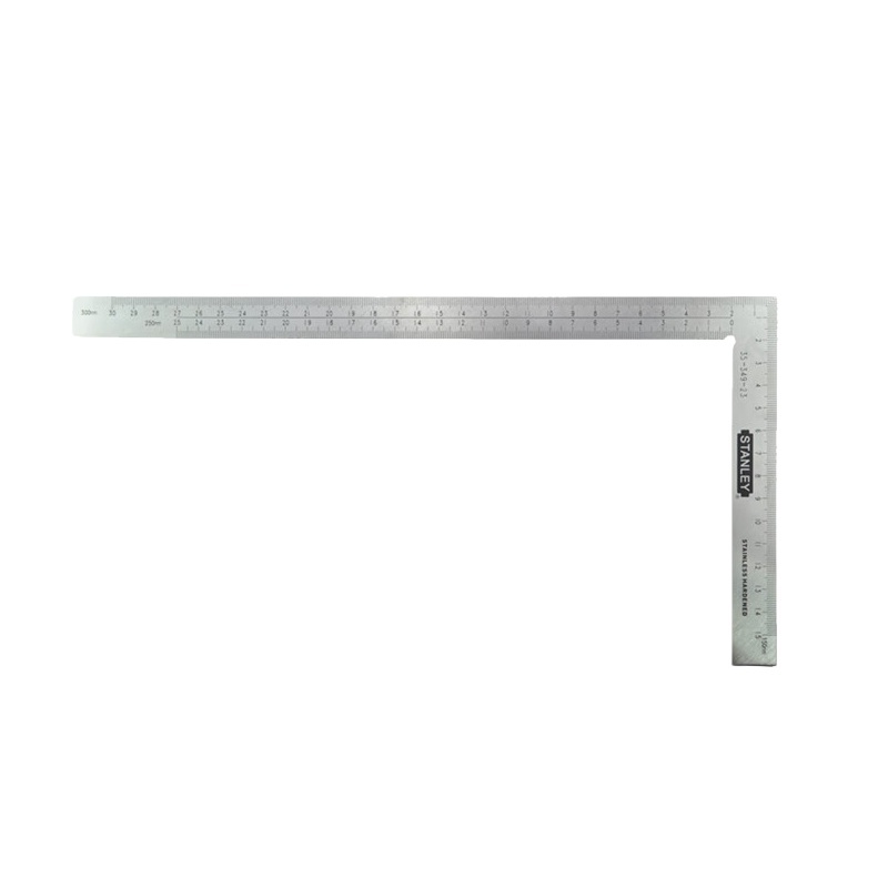 史丹利（Stanley） 35-349-23 不锈钢直角尺 300x150mm （单位：把）
