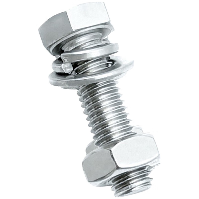 黔三元 M12*35mm 不锈钢六角螺栓 （单位：套）