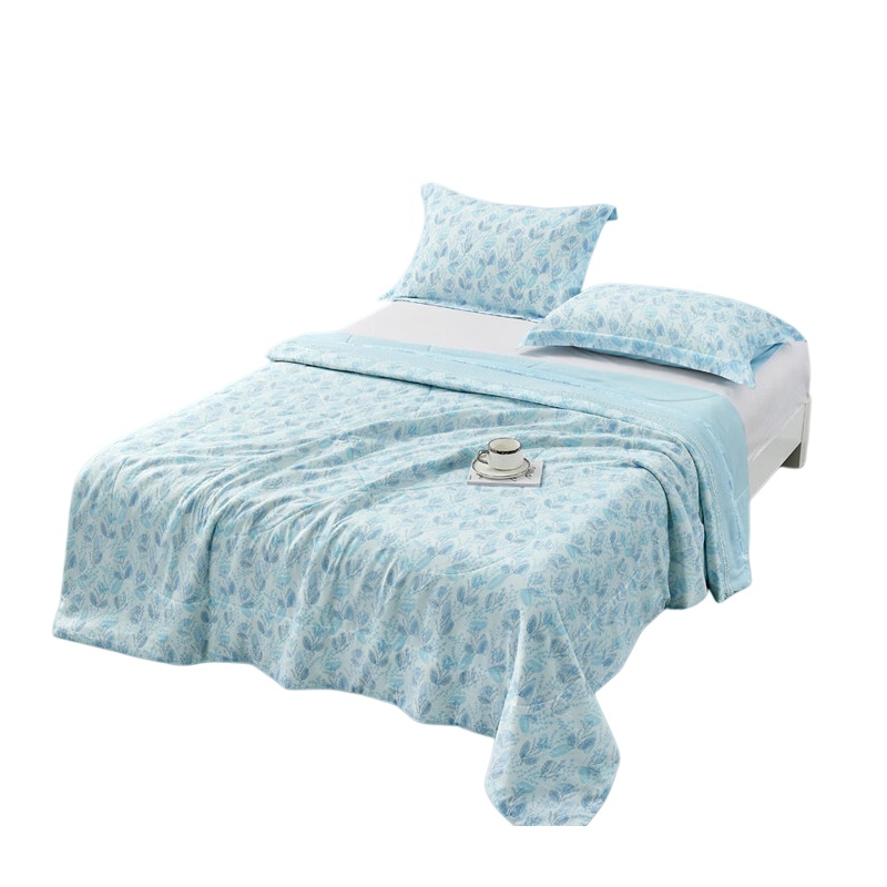 怡莲（yealotus） YL-822 可水洗蚕丝被 200*230CM （单位：床） 天蓝色印花