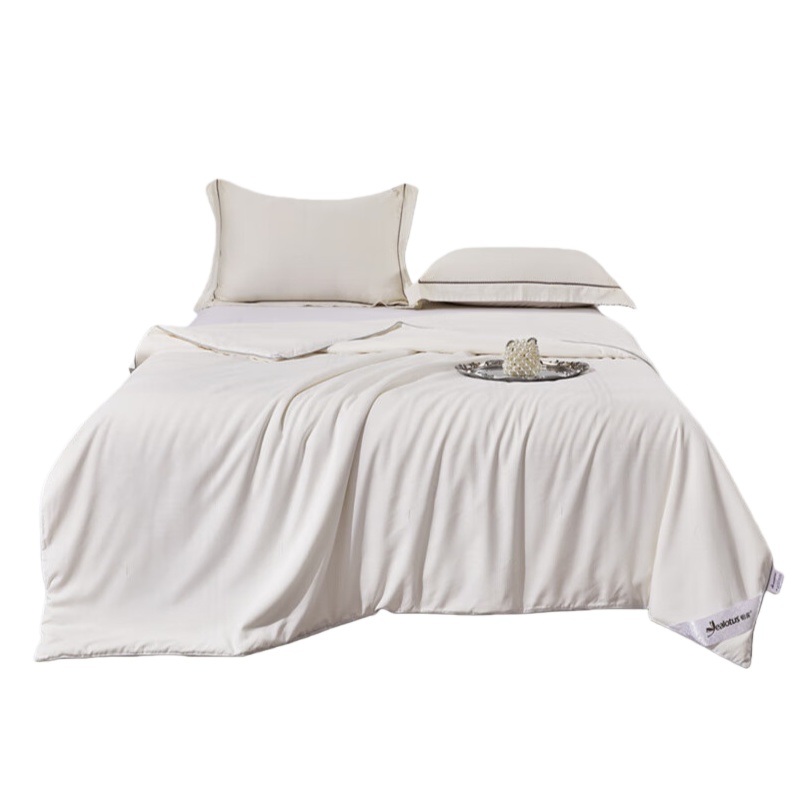 怡莲（yealotus） YL-819 天然野生蚕丝被 200*230CM （单位：床） 本白色