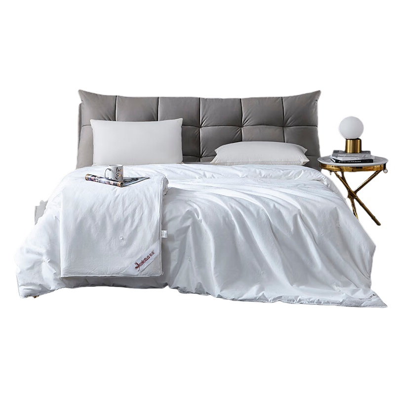 怡莲（yealotus） YL901 纯桑蚕丝子母被 200*230CM （单位：床） 白色