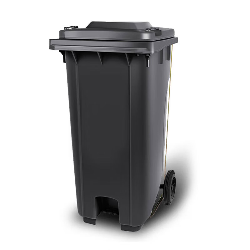 百晟长恒 BSCH-002 带轮分类标识垃圾桶 240L （单位：个） 黑色