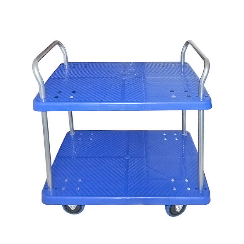 百晟长恒 BSCH-TC01 手推平板车 双层62*103cm （单位：辆） 蓝色