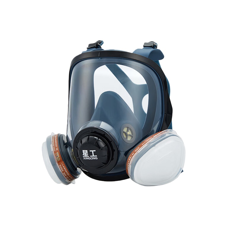 星工（XINGGONG） XGFD-2 放毒全面罩 主体面具*1、滤毒盒*2、过滤棉*2、滤毒盒盖*2 （单位：套）