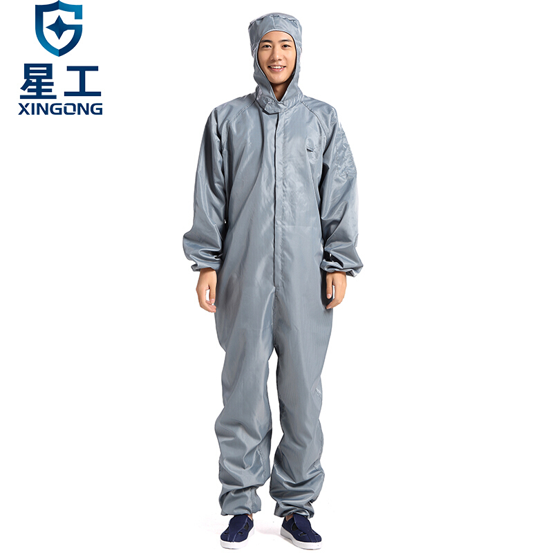 星工（XINGGONG） XGJ-1 防静电服 M码 （单位：套） 4套起订 灰色