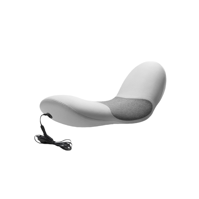 佳奥 200801J0117MB7 小白鲸记忆棉腰垫 软垫 加热款 硬垫33*27*6cm/软垫52*22*10cm/增高片19*15*2cm （单位：个） 麻灰色