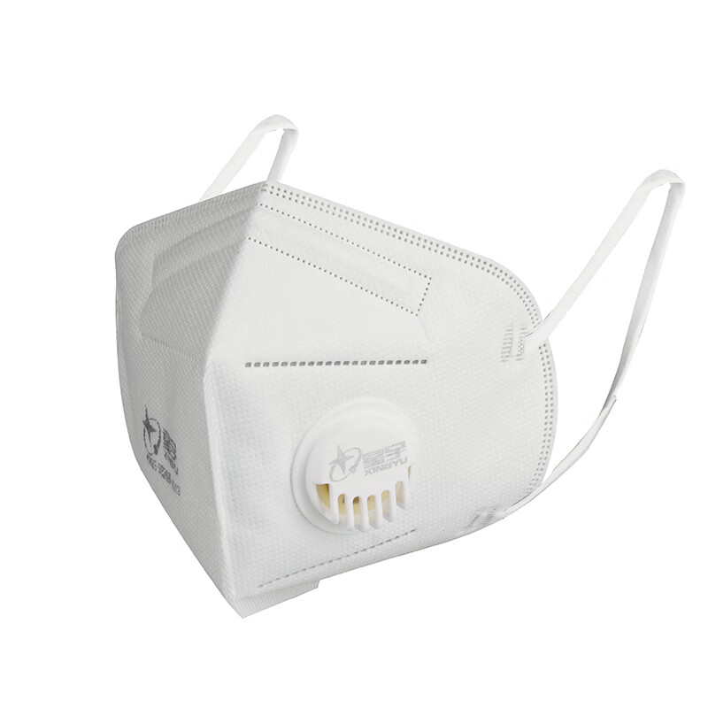 星宇（XINGYU） M9509 防护口罩 含呼吸阀 KN95 （单位：个） 白色