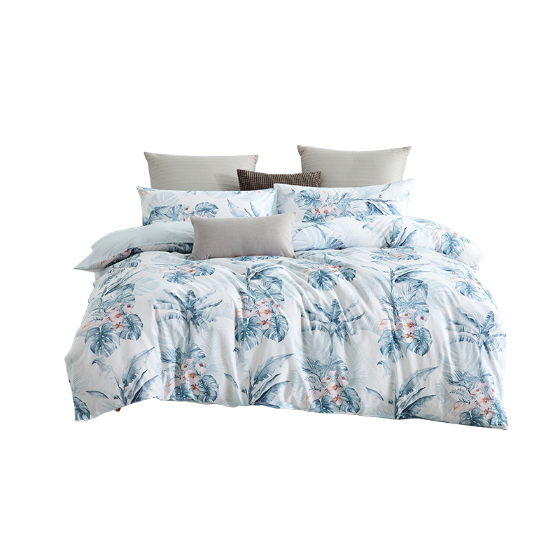 LOVO LT-1001 繁华若梦全棉四件套 被套200*230cm 床单230*241cm 枕套48*74cm*2 （单位：套）