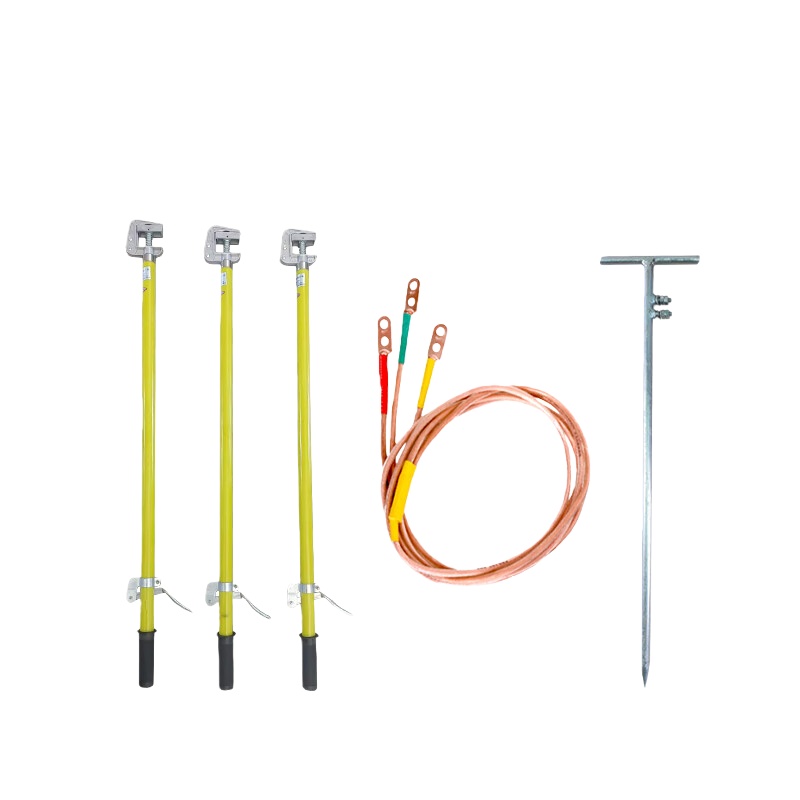 冀科 JK-SW10Z005 手握接地棒套组 10kv 25方接地线 3*1米+8米 1米棒*3根+接地针 （单位：套）