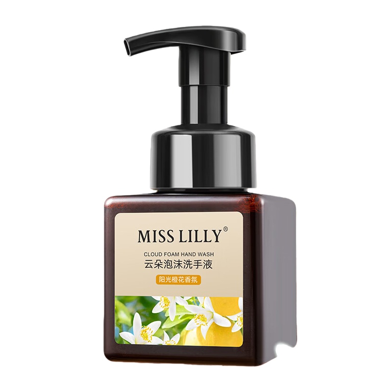 蜜斯莉（MISS LILLY） 阳光橙花香氛 云朵泡沫洗手液 248ml （单位：瓶）