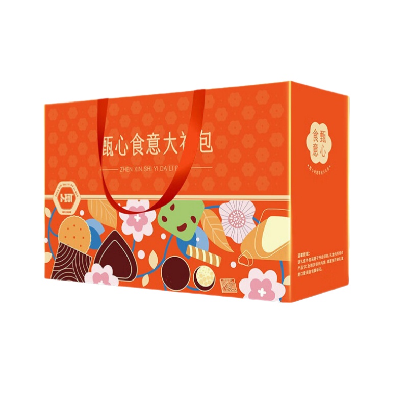  甄心食意 零食礼盒 730g （单位：箱）