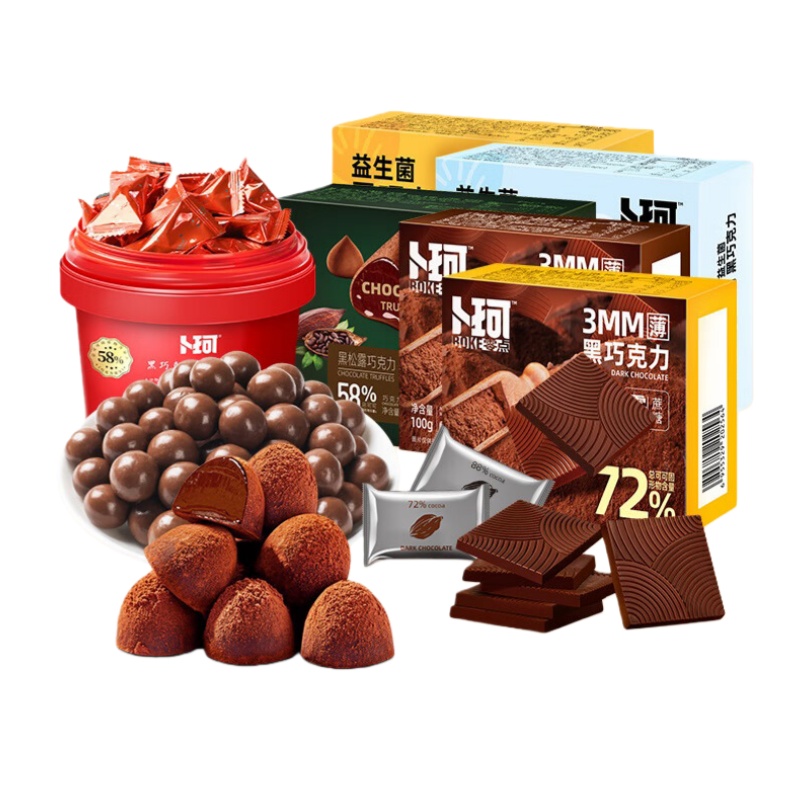  巧克力 零食组合 898g （单位：箱）