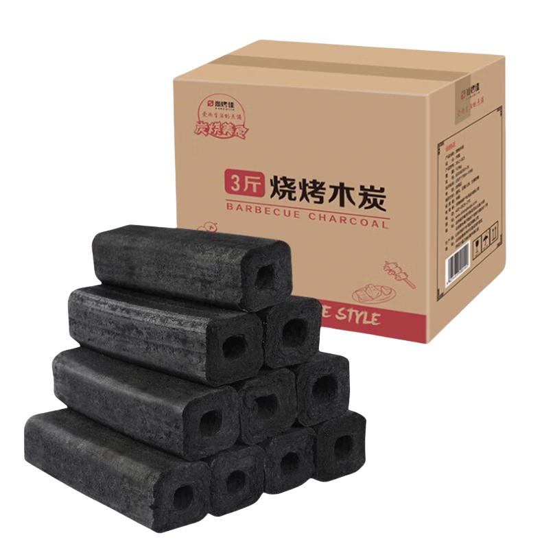 尚烤佳（Suncojia） SKJ-003 无烟木炭 3斤 （单位：箱）  