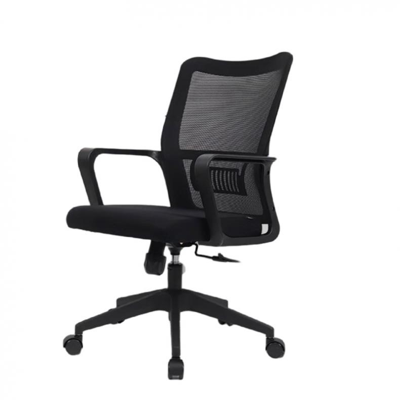 得力（deli） 91103 人体工学电脑椅 W59*D62*H89-99cm （单位：把）  经典黑