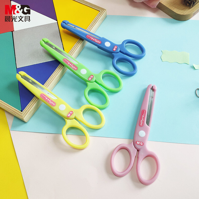 晨光（M&G） FSS91302 米菲学生剪刀 127mm （单位：个）  颜色随机
