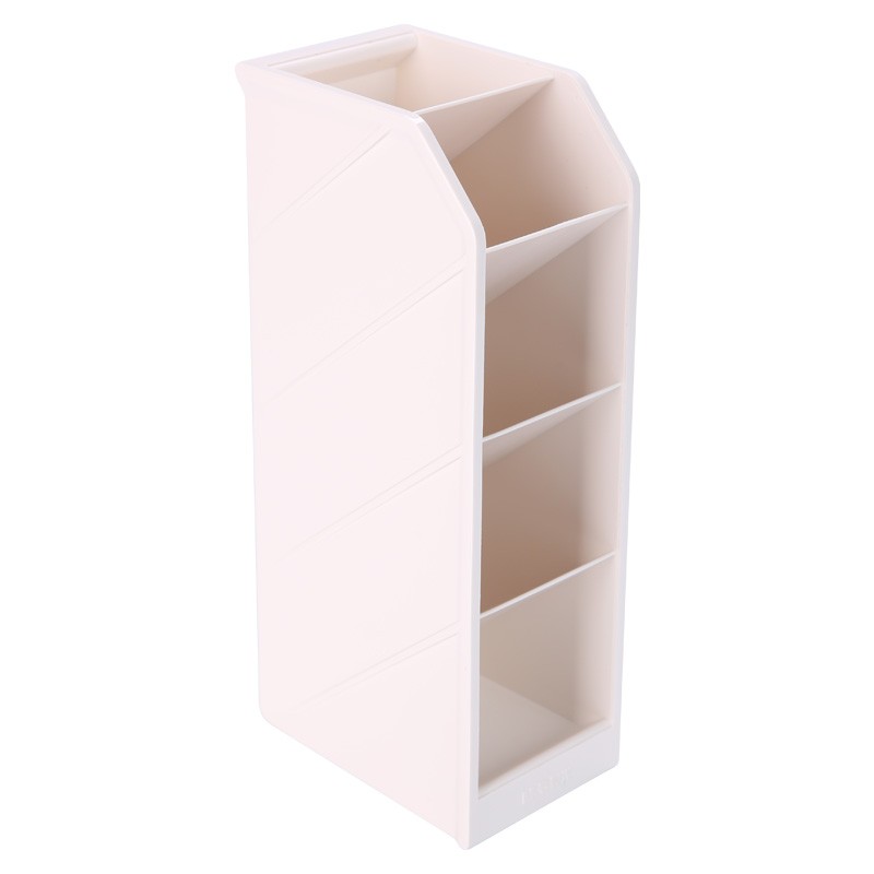 晨光（M&G） ABT98476 斜插式笔筒 五格 （单位：个）  米色