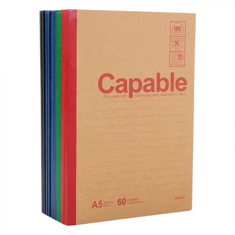 晨光（M&G） APYJS550 无线装订本 A5 60页 10本/包 （单位：包）  颜色随机