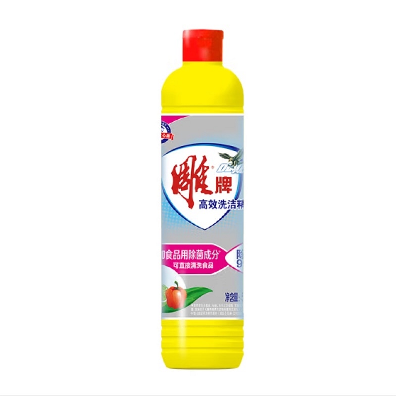 雕牌 高效 洗洁精 500g （单位：瓶）