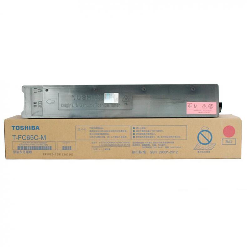 东芝（TOSHIBA） T-FC65C-M 碳粉 29500页 （单位：个） 适用于eS5540C/6540C/6550C/eS6570C系列 红色