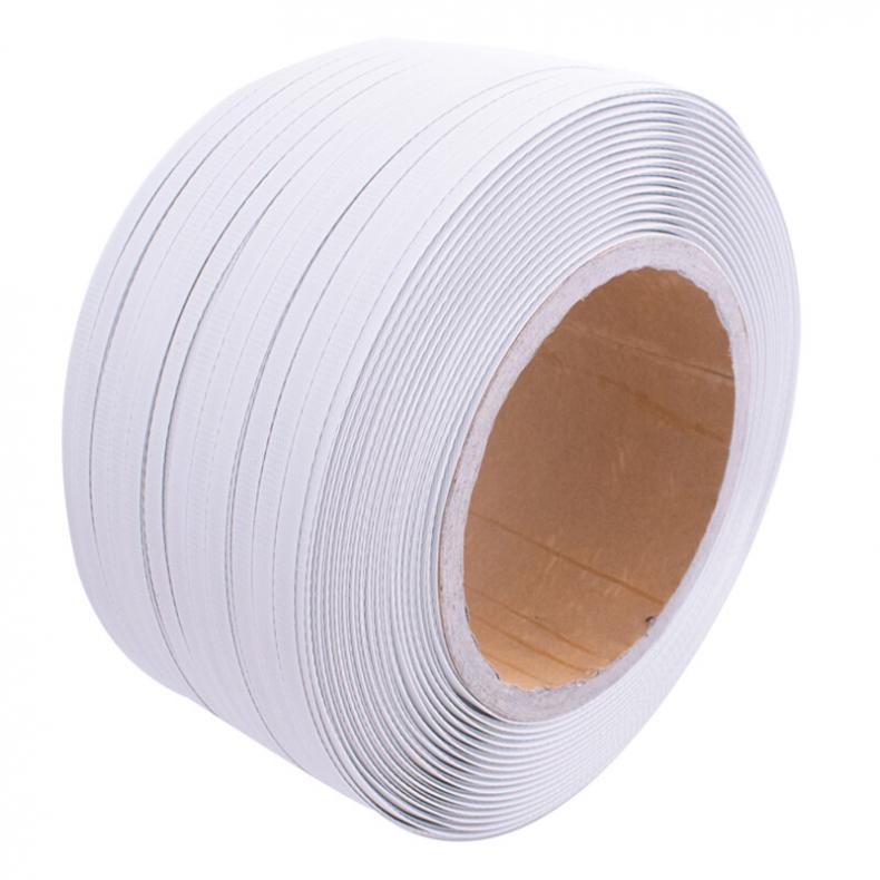 伏兴 FX931 PP半自动机用打包带 宽12mm厚0.8mm 净重10kg （单位：卷） 1200米/卷 白色