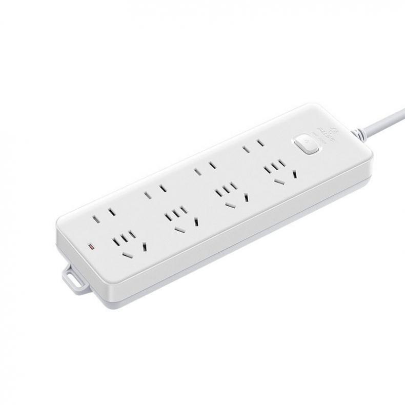 公牛（BULL） GN-403 新国标插座 8位总控（单位：个） 5米 白色