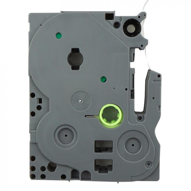 艾洁（AJ） AJ-PL-121 标签机色带 宽9mm*长8m （单位：支） 适用兄弟PT-1010/1100CH/1280/1400/18R 黑色