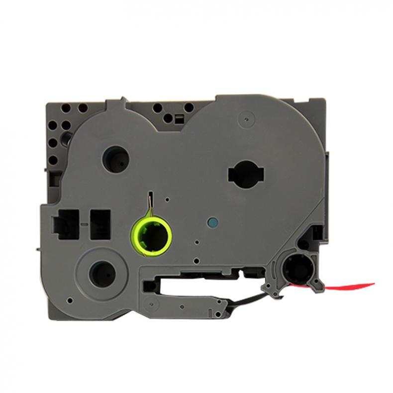 艾洁（AJ） AJ-PL-461 标签机色带 宽36mm*长8m （单位：个） 适用兄弟PT-1010/1100CH/1280/1400/18R TZe-461标签机色带 红底黑字