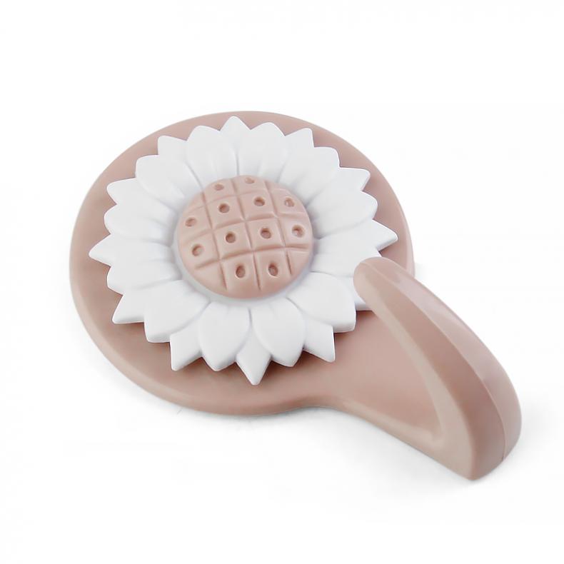 茶花（CHAHUA） 2920 免打孔强力粘钩 长66mm*宽46mm 3个/卡 （单位：卡） 3个/卡 蓝色/粉色随机发货