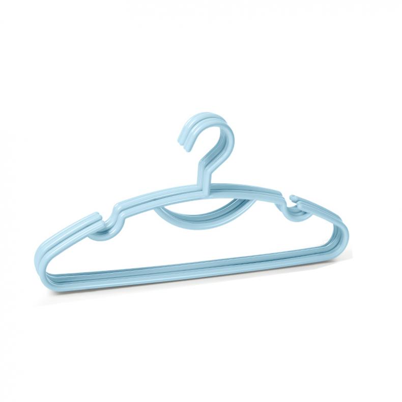 美丽雅（MARYYA） HC076976 塑料衣架 20只/盒 （单位：盒） 蓝色